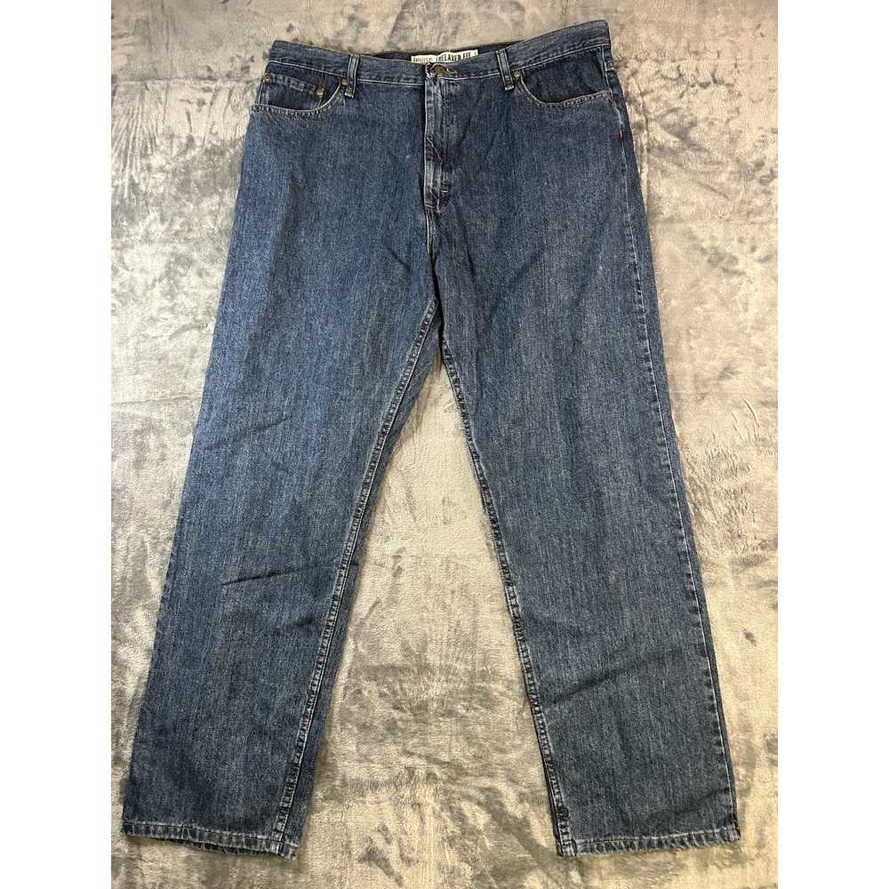 Bailey's Point Relaxed Fit Men's Denim Jeans Dark Wash 40-32